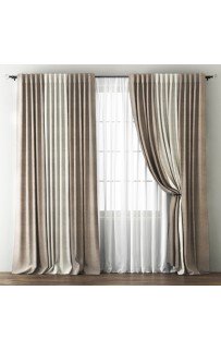 Комплект штор с подхватами "Кирстен" PASIONARIA