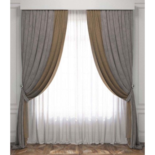 Комплект штор с подхватами "Латур" PASIONARIA
