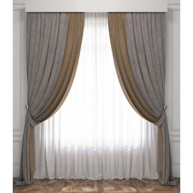 Комплект штор с подхватами "Латур" PASIONARIA