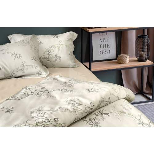 КПБ Бамбук Дизайн Lilu 2 сп (наволочки 52х74) простыня на резинке