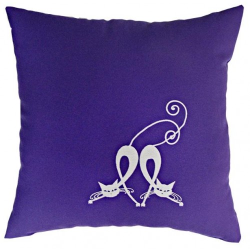 Подушка декоративная Primavelle 40х40 с люминесцентной вышивкой