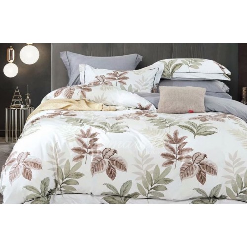 КПБ Мако-сатин Дизайн Фрея 2 сп. (наволочки 52х74)  простыня на резинке