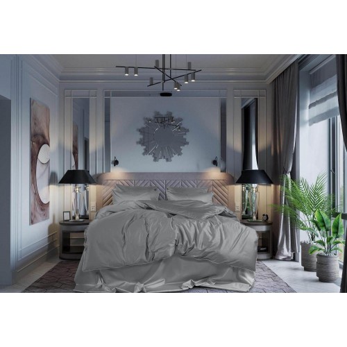 Простыня на резинке Primavelle  160х200 сатин Luxe