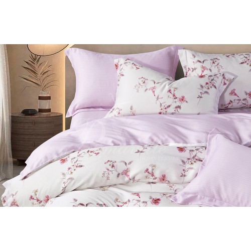 КПБ Бамбук Дизайн Aurelia 2 сп (наволочки 52х74) простыня на резинке