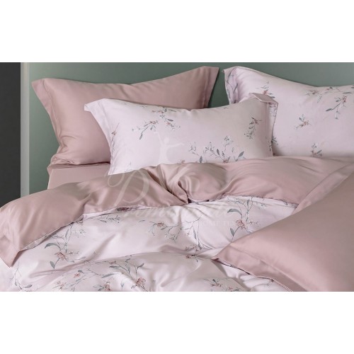 КПБ Тенсель Дизайн Cremosa 2 сп (наволочки 52х74) простыня на резинке