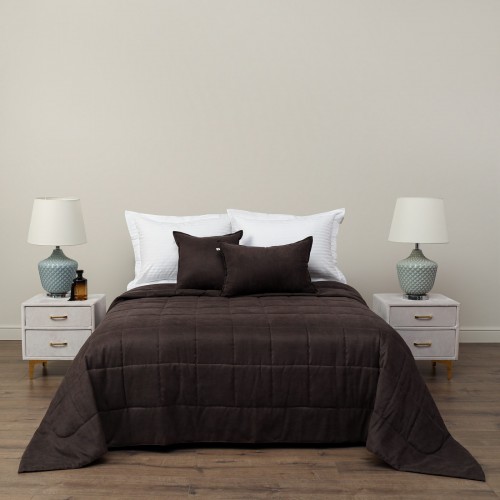 Доминико (шоколад) Покрывало 240х260 Sofi De MarkO