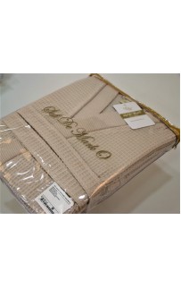 NEVA XL (беж) Халат вафельный кимоно Sofi De MarkO