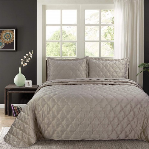 Одри (кофе) Покрывало 240х260 Sofi De MarkO