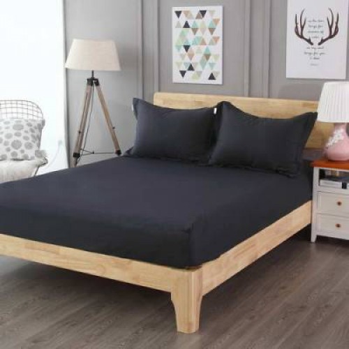 Марми (черная) Простынь 160х200х30 Sofi De MarkO