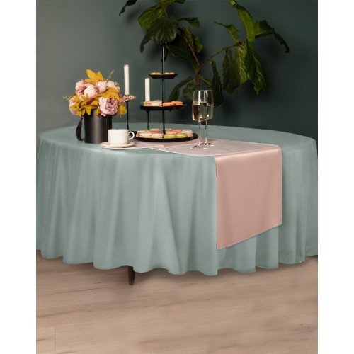 Серенити (олива) Скатерть круглая 160см Sofi De MarkO