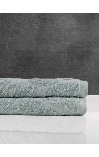 Flowers (голубое) 50х90 Полотенце Жаккард Sofi De MarkO