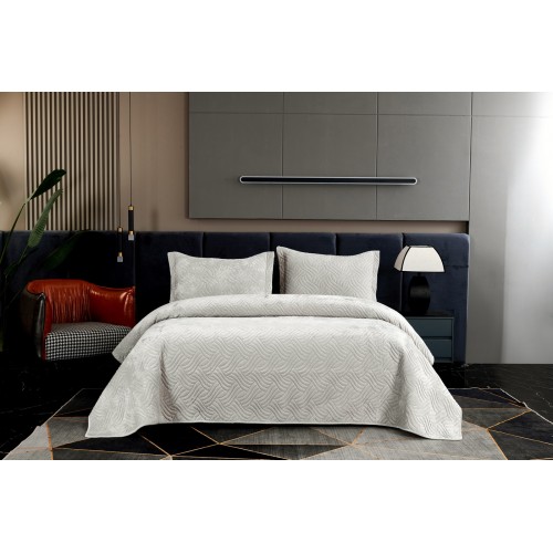 Деварта (св серый) Покрывало 240x260 Sofi De MarkO