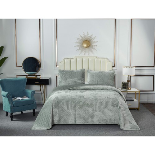 Патрисия (изумруд 1) Покрывало 240х260 Sofi De MarkO