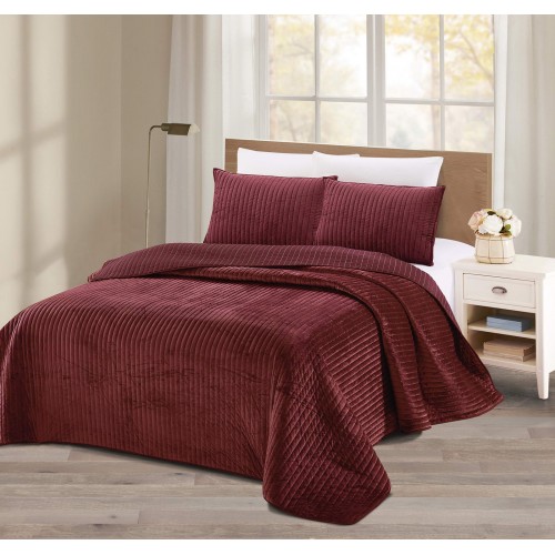 Вельмонт (бордо) 230х250 Покрывало Sofi De MarkO