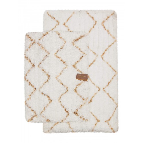 Isidora (беж) набор ковриков для ванной 60х100 и 50х70 Sofi De MarkO