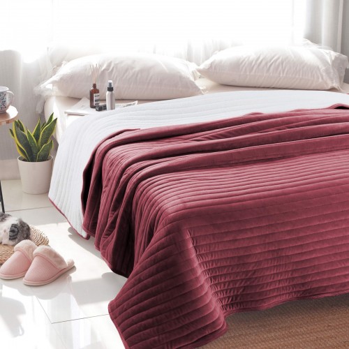 Либерти (бордо) Покрывало 220х240 Sofi De MarkO