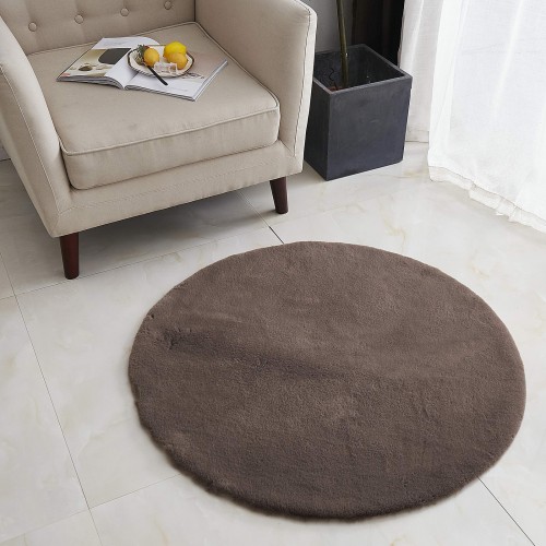 Коврик Плюшевый (шоколад) 100х100 Sofi De MarkO