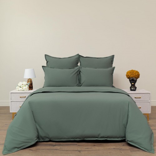 Саммер (зеленый) комплект постельного белья Евро Sofi De MarkO