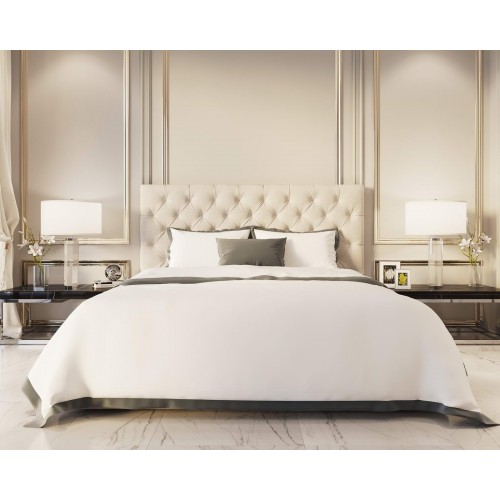 Флер №4 комплект постельного белья сатин Евро Sofi De MarkO