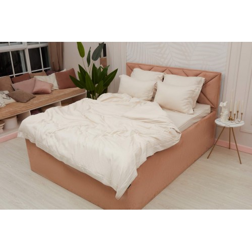 Моне (крем) страйп сатин 1.6 Sofi De MarkO