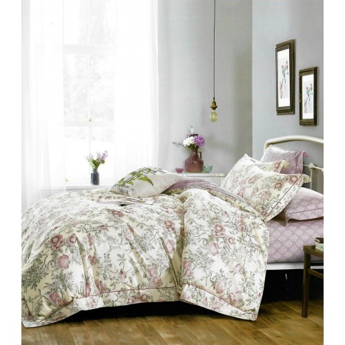 Аргона (фиолет) комплект постельного белья сатин Евро Sofi De MarkO