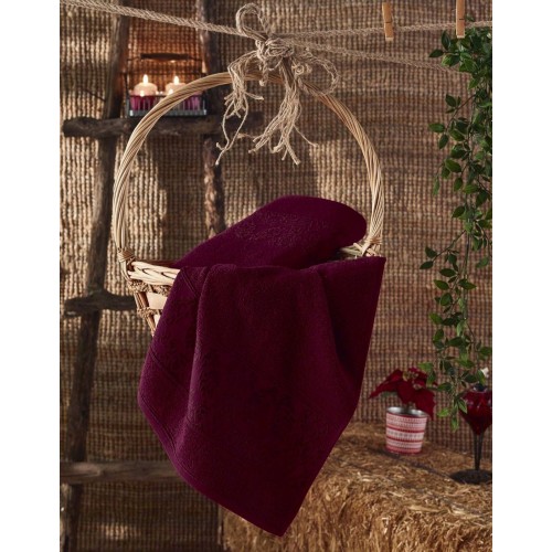 GARLET (бордовое) 70х140 Полотенце Махровое Sofi De MarkO