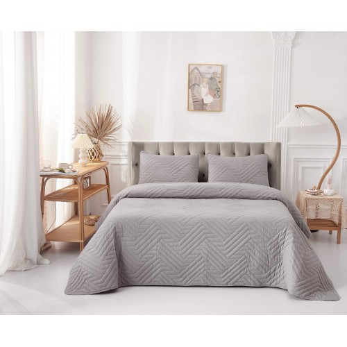 Мориц (серый) Покрывало 160х220 Sofi De MarkO