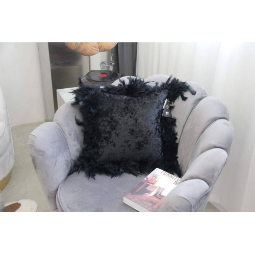 Бурлеск (черная) Наволочка 40х40 Sofi De MarkO