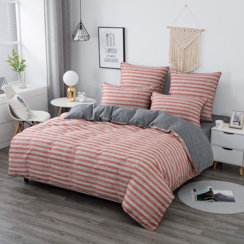 Эйдан (пепел роза) комплект постельного белья сатин 7Е Sofi De MarkO