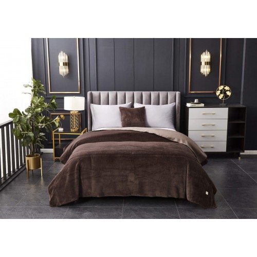 Антуан (кофе) Покрывало 160х220 Sofi De MarkO