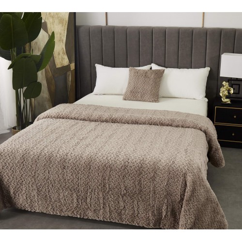 Теодор (мокко) Наволочка 45х45 Sofi De MarkO