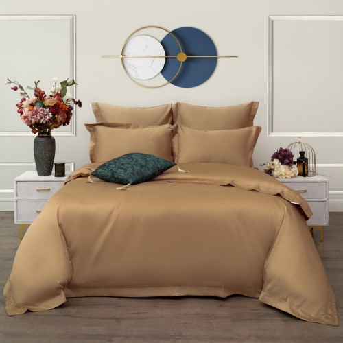 Моно (бронза) комплект постельного белья Евро Sofi De MarkO