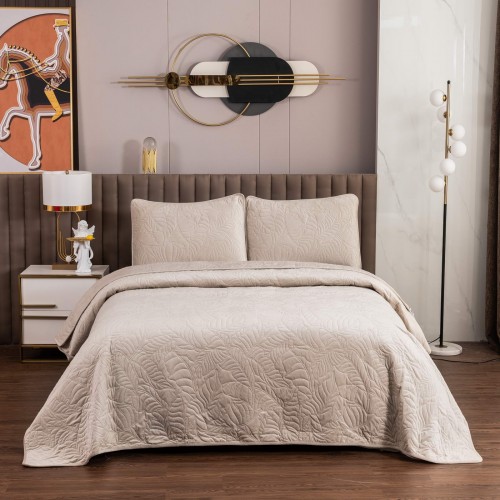 Мелисса (светло беж) Покрывало 160х220 Sofi De MarkO