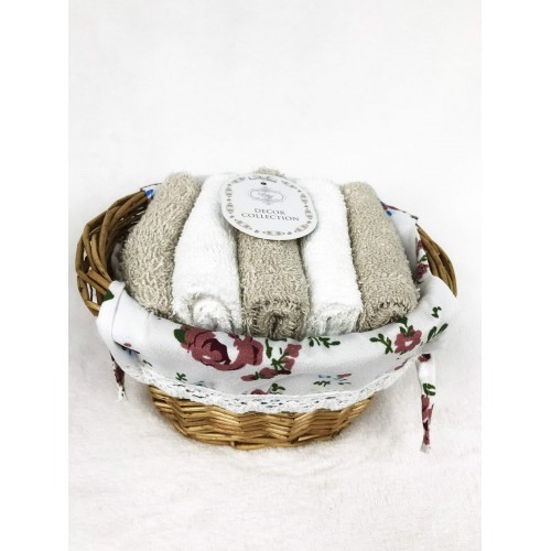 Грэй (капучино) Набор 30х30 (5шт) Sofi De MarkO