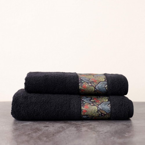 Hamlet (черное) 50х90 Полотенце Махровое Sofi De MarkO