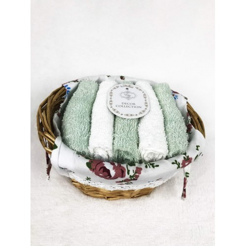 Грэй (бирюза) Набор 30х30 (5шт) Sofi De MarkO