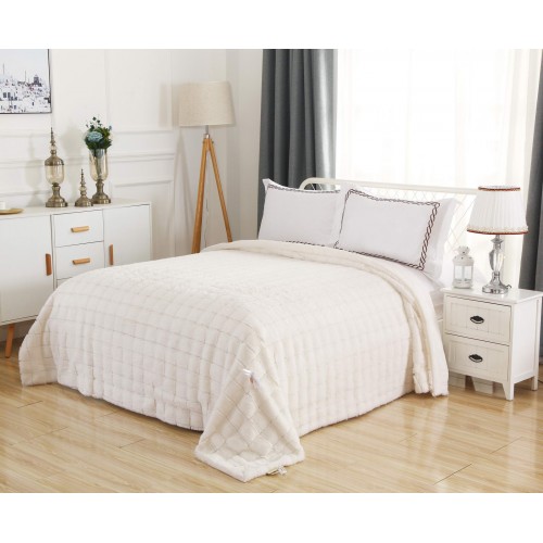 Мадлен (белая) Покрывало 160х220 Sofi De MarkO