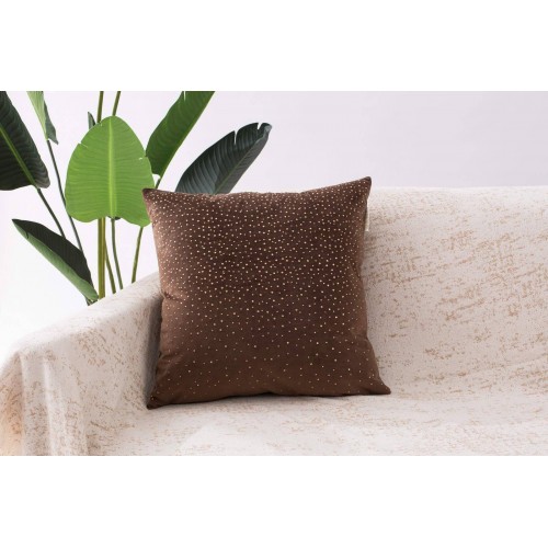 Кристал (шоколад) Наволочка 45х45 Sofi De MarkO