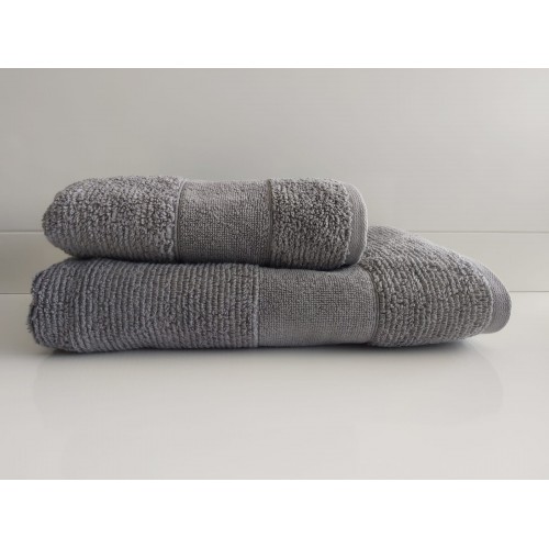 RONALD (серый) 50х90 Полотенце