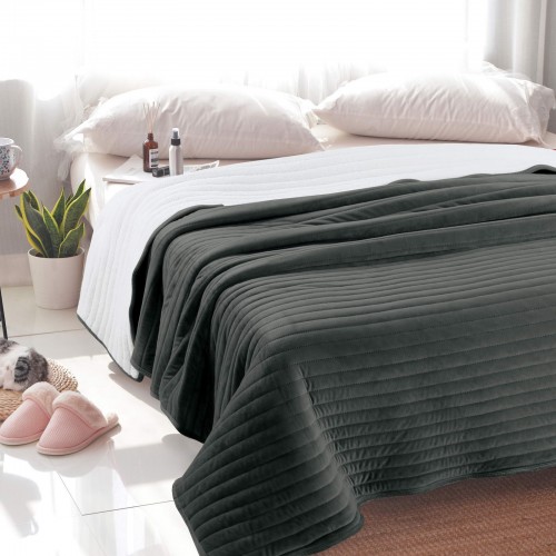 Либерти (темно-серый) Покрывало 220х240 Sofi De MarkO