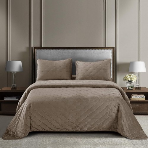 Иоланта (капучино) Покрывало 240х260 Sofi De MarkO