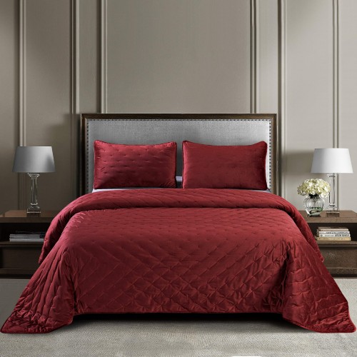 Иоланта (бордо) Покрывало 240х260 Sofi De MarkO