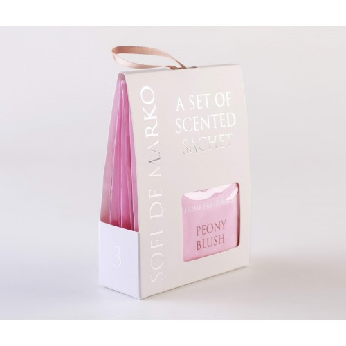 PEONY BLUSH Ароматическое саше 3шт Sofi De MarkO