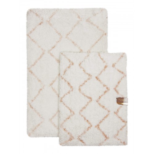 Isidora (пудра) набор ковриков для ванной 60х100 и 50х70 Sofi De MarkO