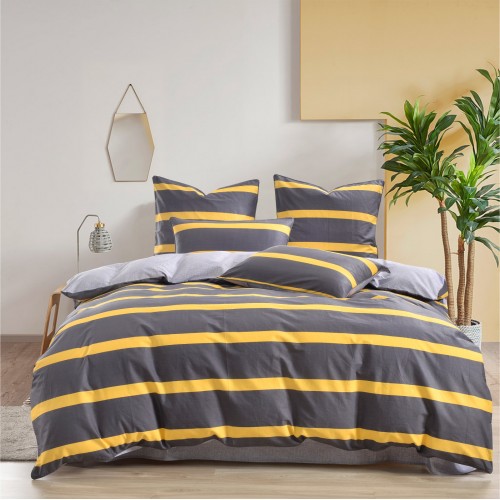 Гарольд (желтый) комплект постельного белья сатин Евро Sofi De MarkO