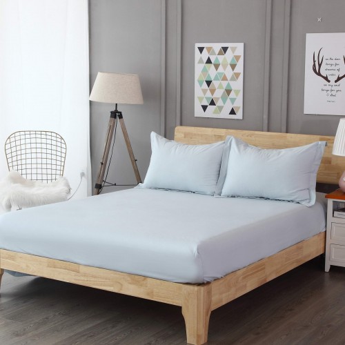 Марми (голуб) Простынь 160х200х30 Sofi De MarkO