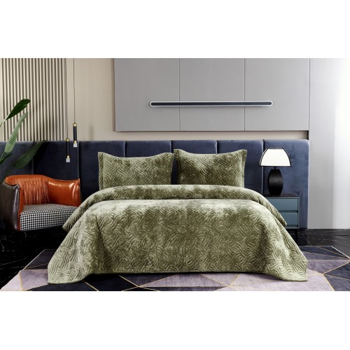 Деварта (олива) Покрывало 240x260 Sofi De MarkO