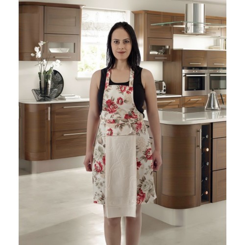 Фартук Кух. (крем) с салфеткой 30х50 Sofi De MarkO