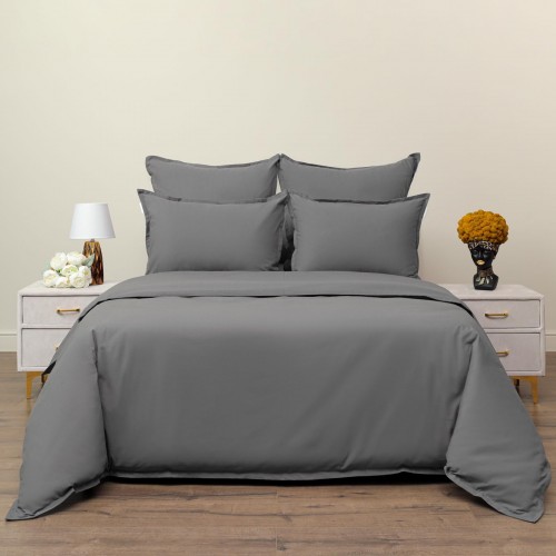 Саммер (тем серый) комплект постельного белья 7Е Sofi De MarkO