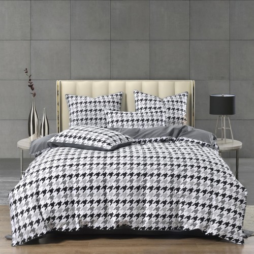 Пикасо (серый) комплект постельного белья сатин 1.6 Sofi De MarkO